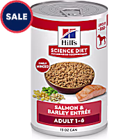 Hill's Science Diet Adult Salmon & Barley Entree Wet Dog Food