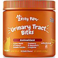 Zesty Paws Bacon Urinary Tract Bites for Cats