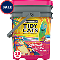 Purina Tidy Cats Bahama Sunset Scented Clumping Low Dust Odor Control Formula Multi Cat Litter