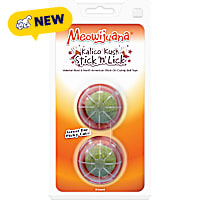 Meowijuana Kalico Kush Stick 'n' Lick Compressed Catnip Cat Toy