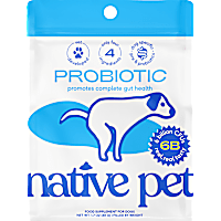 Native Pet Probiotic Powder Vet-Formulated Supplement for Digestive and Gut Health Support for Dogs