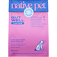 Native Pet GutWell Itchy Skin, Immune & Allergy Supplement for Dogs