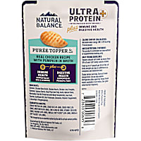 Natural Balance Ultra Protein Plus Immune & Digestive Health Real Chicken w/ Pumpkin Recipe Puree Topper Wet Cat Food