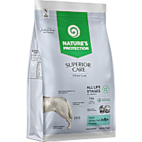 Nature's Protection Superior Care White Dogs Grain Free All Sizes and Life Stages White Fish Dry Dog Food