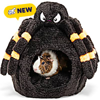 Petco Halloween Spider Shape Hooded Bed for Small Animals