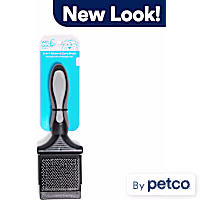 Well & Good 2-in-1 Slicker & Curry Brush for Dogs