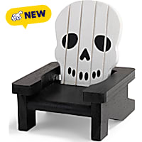 Petco Halloween Skeleton Chair Small Animal Chew Toy
