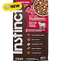 Instinct Peak Boost Grain Free High-Protein Recipe with Real Beef Dog Food