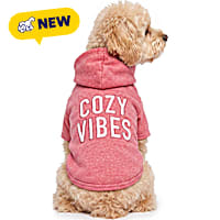Petco Pink Cozy Vibes Pet Hoodie