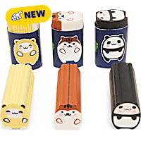 Petco Animal Character Eraser Pack