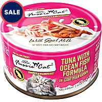 Fussie Cat Premium Tuna w/Oceanfish in Goat Milk Cat Food
