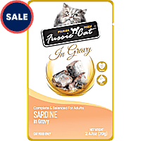 Fussie Cat Premium Sardine in Gravy Cat Food