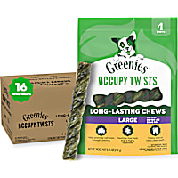 Greenies Occupy Twists Large Size Chicken Flavor Natural Dog Treats