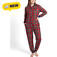 Petco Holiday Red Plaid Adult Pet Parent Pajamas