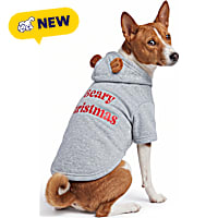 Petco Holiday Beary Christmas Pet Hoodie