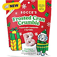 Bocce's Bakery Frosted Cran Crumble, Soft & Chewy Dog Treats