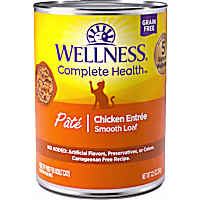 Wellness Complete Health Grain Free Chicken Entree Pate Wet Cat Food