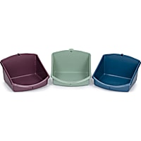 Marshall Pet Products Small Animal High Back Lock On Litter Pan