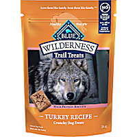 Blue Buffalo Wilderness Trail Treats High Protein Grain Free Turkey Recipe Dog Biscuits Crunchy Dog Treats