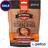 Good Lovin' No Rawhide Pumpkin Flavored Puppy Teething Rings