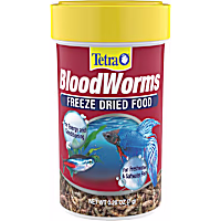 Tetra Bloodworms Freeze-Dried Food For Freshwater And Saltwater Fish