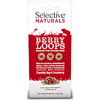 Supreme Science Selective Naturals Berry Loops with Timothy Hay & Cranberry for Guinea Pigs