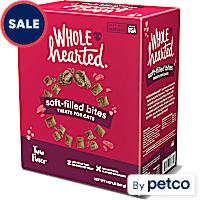 WholeHearted Tuna Flavor Soft-Filled Bites Cat Treats