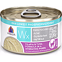 Weruva Wx Phos Focused Foods Tilapia & Tuna Formula in a Hydrating Puree Wet Cat Food
