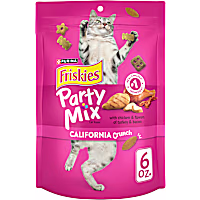 Friskies Party Mix California Crunch With Chicken Cat Treats