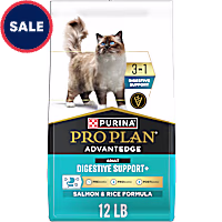 Purina Pro Plan AdvantEDGE Digestive Support Plus Adult Salmon and Rice Formula Dry Cat Food