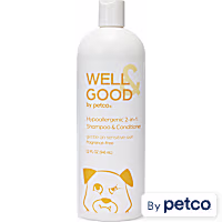 Well & Good Hypoallergenic 2-in-1 Shampoo & Conditioner for Dogs