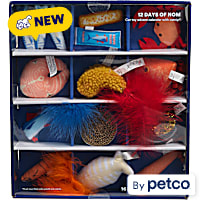 Petco Holiday 12 Days of Nom Cat Toy Advent Calendar