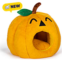 Prevue Pet Products Pye's Pumpkin Halloween Hideaway Cat Bed