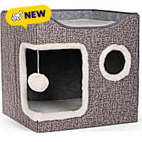 Prevue Pet Products Kitty's Getaway Cabana Cube Small Dog and Cat Bed