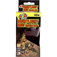 Zoo Med Nightlight Red Reptile Bulb 40 Watts