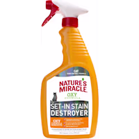 Nature's Miracle Orange-Oxy Power Just for Cats Stain & Odor Remover