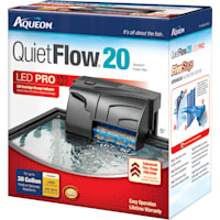 Aqueon QuietFlow 20 Aquarium Power Filter