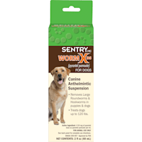 Sentry WormX Double Strength Liquid Wormer for Dogs and Puppies