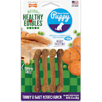 Nylabone Healthy Edibles Turkey & Sweet Potato Puppy Chews