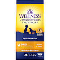 Wellness Complete Health Natural Large Breed Puppy Health Recipe Dry Dog Food