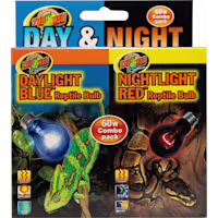 Zoo Med Day & Night Reptile Bulb Combo Pack