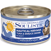 Soulistic Originals Nautical Nirvana Tuna & Skipjack Dinner in Gravy Wet Cat Food