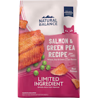 Natural Balance Limited Ingredient Adult Grain-Free Dry Cat Food Salmon & Green Pea Recipe