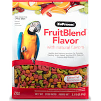 ZuPreem AvianMaintenance FruitBlend Bird Diet for Large Birds