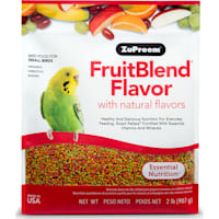ZuPreem AvianMaintenance FruitBlend Bird Diet for Small Birds