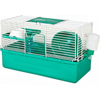 WARE Home Sweet Home Teal 1 Story Hamster Cage