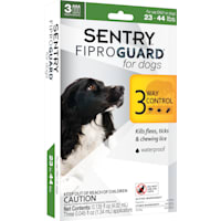 Sentry FIPROGUARD Dog & Puppies 23 to 44 lbs. Topical Flea & Tick Treatment