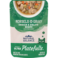 Natural Balance Platefulls Chicken & Giblets Formula in Gravy Adult Wet Cat Food