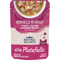 Natural Balance Platefulls Turkey & Salmon in Gravy Indoor Formula Adult Wet Cat Food