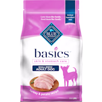 Blue Buffalo Basics Limited Ingredient Diet, Turkey, Small Breed Adult Dry Dog Food